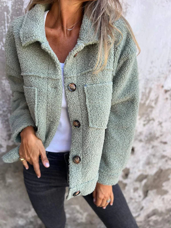 Diona | Cappotto corto con revers