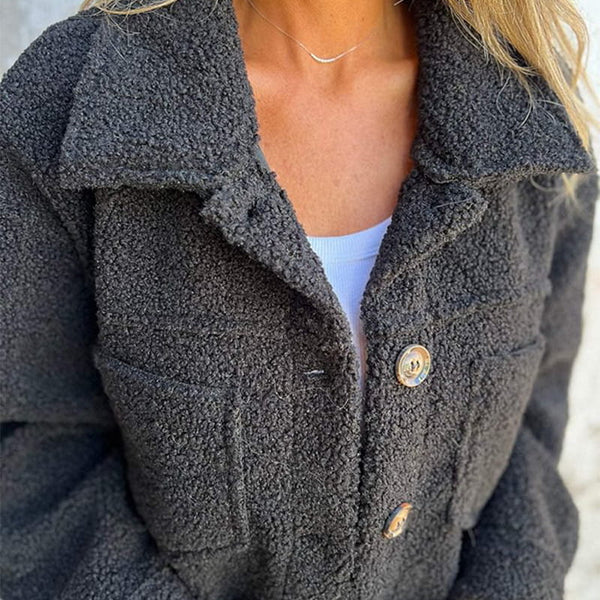 Diona | Cappotto corto con revers