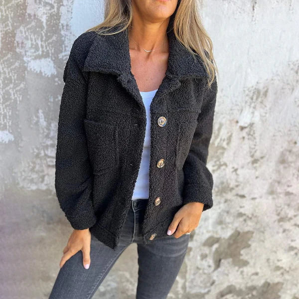 Diona | Cappotto corto con revers